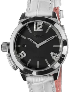 U-Boat Lady 8482 Stainless steel Black