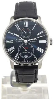 Ulysse Nardin Marine 1183-310/43 Stainless steel Blue