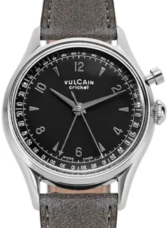 Vulcain Cricket 100268A05.BAC213 Stainless steel Black