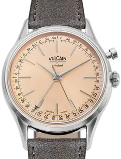 Vulcain Cricket 100173A80.BAC213 Stainless steel Salmon