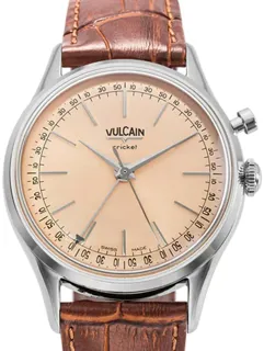 Vulcain Cricket 100273A80.BAL228 Stainless steel Salmon