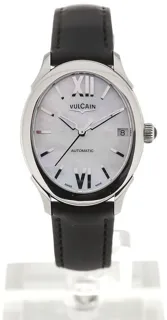 Vulcain First Lady 610164N20.BAS401 37mm Stainless steel White