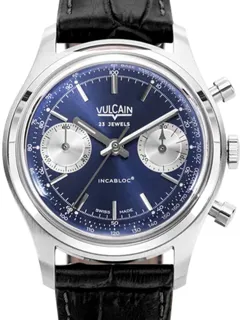 Vulcain Chronograph 640109A30.BAL248 Stainless steel Blue