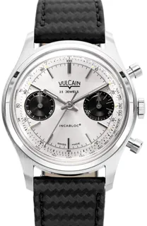 Vulcain Chronograph 640109A20.BAC243 Stainless steel Silver