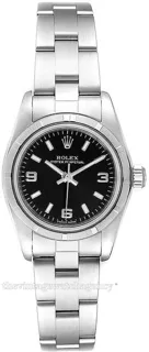 Rolex Oyster Perpetual 76030/1 Stainless steel Black