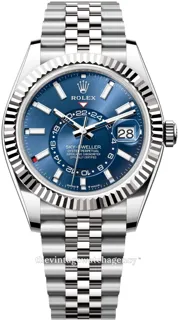 Rolex Sky-Dweller 336934-0006 White gold and Stainless steel Blue