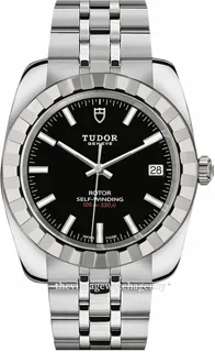 Tudor Classic 21010-0002 38mm Stainless steel Black