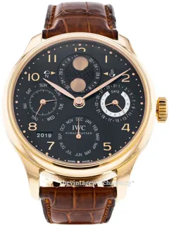 IWC Portugieser IW502119 Rose gold Black