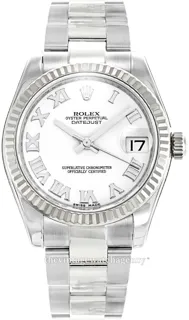 Rolex Datejust 31 178274-0082 White gold and Stainless steel White