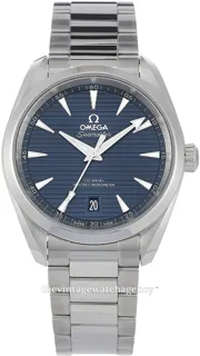 Omega Aqua Terra 220.10.38.20.03.001 Stainless steel Blue