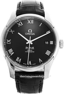 Omega De Ville 431.13.41.21.01.001 Stainless steel Black