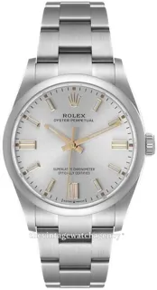 Rolex Oyster Perpetual 126000-0001 Stainless steel Silver