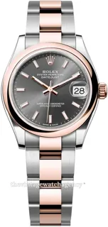 Rolex Datejust 31 278241-0017 Oystersteel and Everose gold Gray