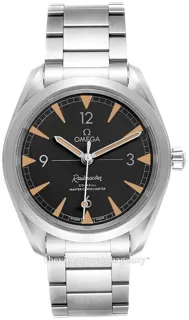 Omega Railmaster 220.10.40.20.01.001 Stainless steel Black