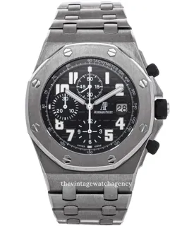 Audemars Piguet Royal Oak Offshore Chronograph 25721TI.OO.1000TI.06 Brushed titanium Black