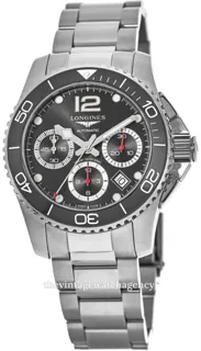 Longines HydroConquest L37834569 Stainless steel Black