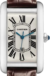 Cartier Tank Américaine W2603256 26.6mm White gold Silver