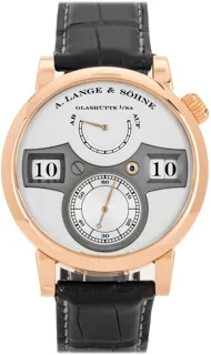 A. Lange & Söhne Zeitwerk 140.032 42mm Rose gold Silver