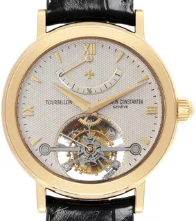 Vacheron Constantin Patrimony Tourbillon 30050/000J-7604 38mm Yellow gold White