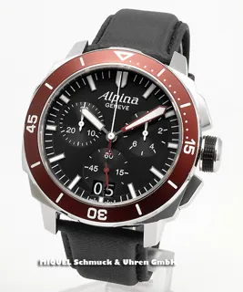 Alpina Seastrong AL-372LBBRG4V6 Stainless steel Black