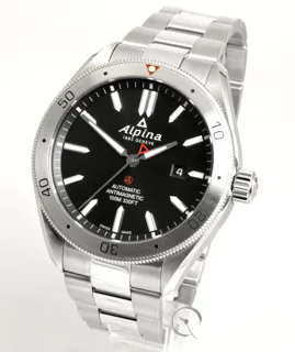 Alpina Alpiner AL-525BS5AQ6B Stainless steel Black