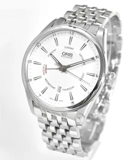 Oris Artix Pointer 01 755 7691 4051-07 8 21 80 42mm Stainless steel Silver