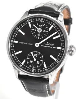 Sinn Regulateur 6100 Stainless steel Black