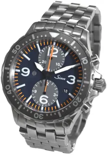 Sinn Instrument Chronographs 757.031 Stainless steel Blue