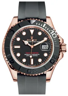 Rolex Yacht-Master 40 126655_XL Rose gold Black