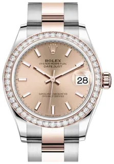 Rolex Datejust 31 278381RMV Rose gold Rosu00e9