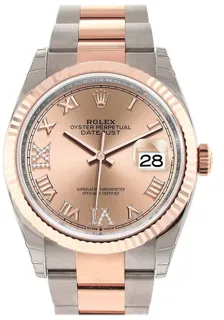 Rolex Datejust 36 126231 NP Rose gold Pink