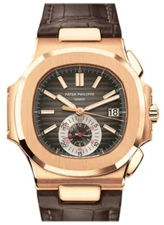 Patek Philippe Nautilus 5980R-001 Rose gold Brown