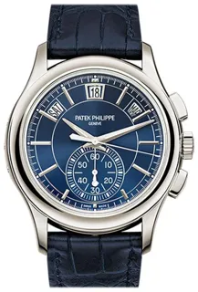 Patek Philippe Annual Calendar Chronograph 5905P-001 Platinum Brown