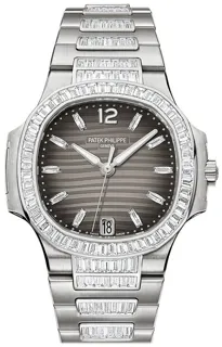 Patek Philippe Nautilus 7014/1G-001 White gold Gray