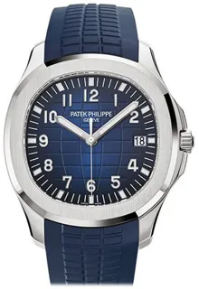 Patek Philippe Aquanaut 5168G-001 White gold Blue