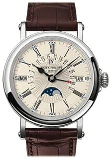 Patek Philippe Perpetual Calendar 5159G-001 White gold Silver