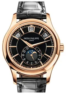 Patek Philippe Annual Calendar 5205R-010 Rose gold Black