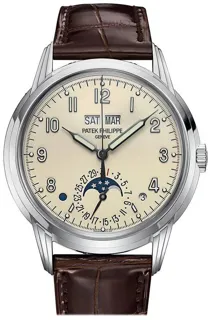 Patek Philippe Perpetual Calendar 5320G-001 White gold Beige