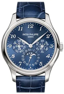 Patek Philippe Perpetual Calendar 5327G-001 White gold Blue