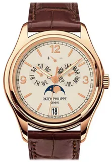 Patek Philippe Annual Calendar 5146R-001 Rose gold Beige