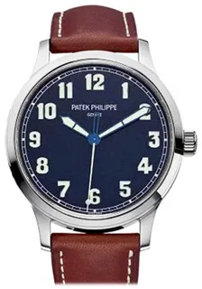 Patek Philippe Calatrava 5522A-001 Stainless steel Blue