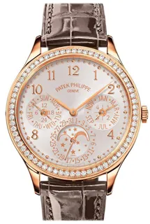 Patek Philippe Perpetual Calendar 7140R-001 Rose gold Silver and White