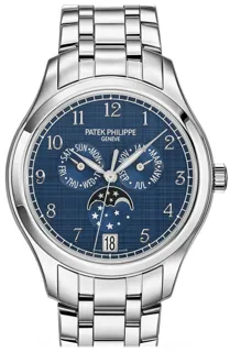 Patek Philippe Annual Calendar 4947/1A-001 Stainless steel Blue