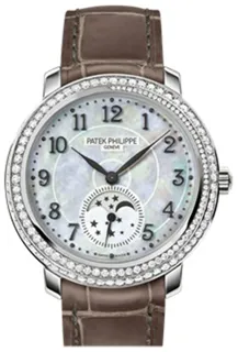 Patek Philippe Moonphase 4968G-010 White gold White