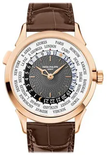 Patek Philippe World Time 5230R-012 Rose gold White and Gray