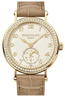 Patek Philippe Moonphase 7121J-001 Yellow gold White