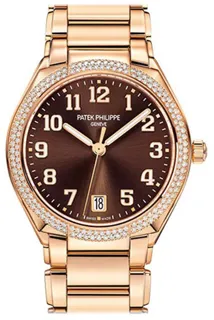 Patek Philippe Twenty~4 7300/1200R-001 Rose gold Brown