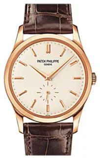 Patek Philippe Calatrava 5196R-001 Rose gold Silver