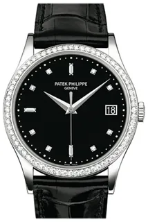 Patek Philippe Calatrava 5297G-001 White gold Black