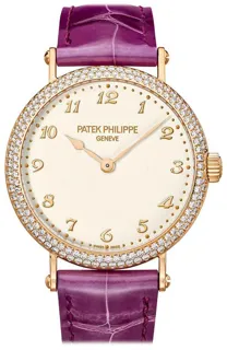 Patek Philippe Calatrava 7200/200R-001 Rose gold Silver